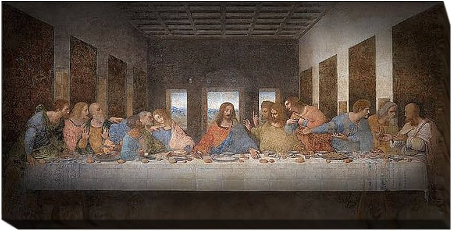 Amazon.com: The Last Supper by Leonardo da Vinci Premium Gallery
