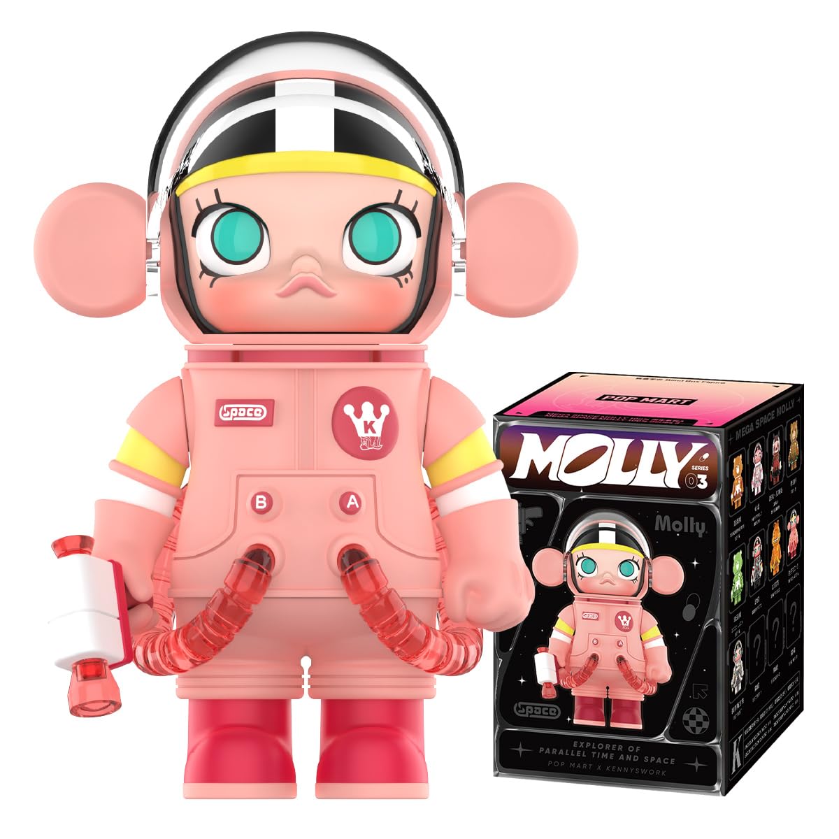 Amazon.co.jp: POP MART MEGA SPACE MOLLY 100% シリーズ3【1ピース
