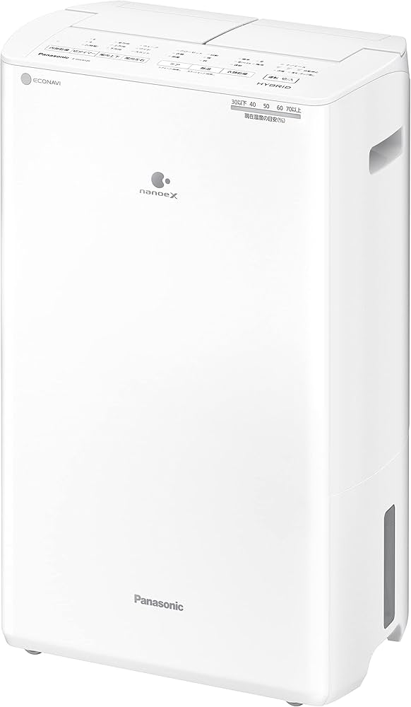 Amazon | パナソニック 衣類乾燥除湿機 クリスタルホワイト F-YHVX120