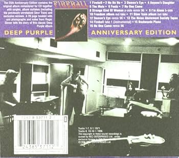 Amazon.co.jp: Fireball: 25th Anniversary (eng): ミュージック