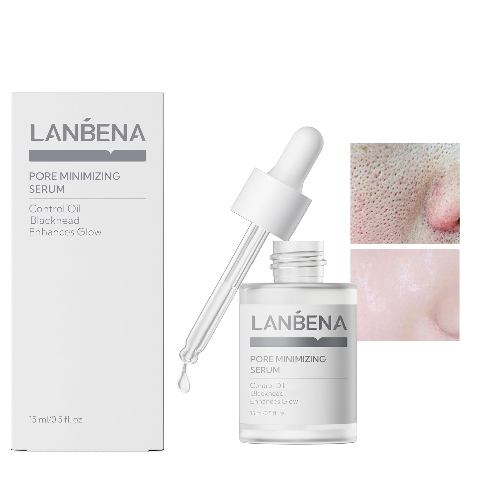 Amazon.com: LANBENA Pore Skin Care Serum Facial Essence, Minimize