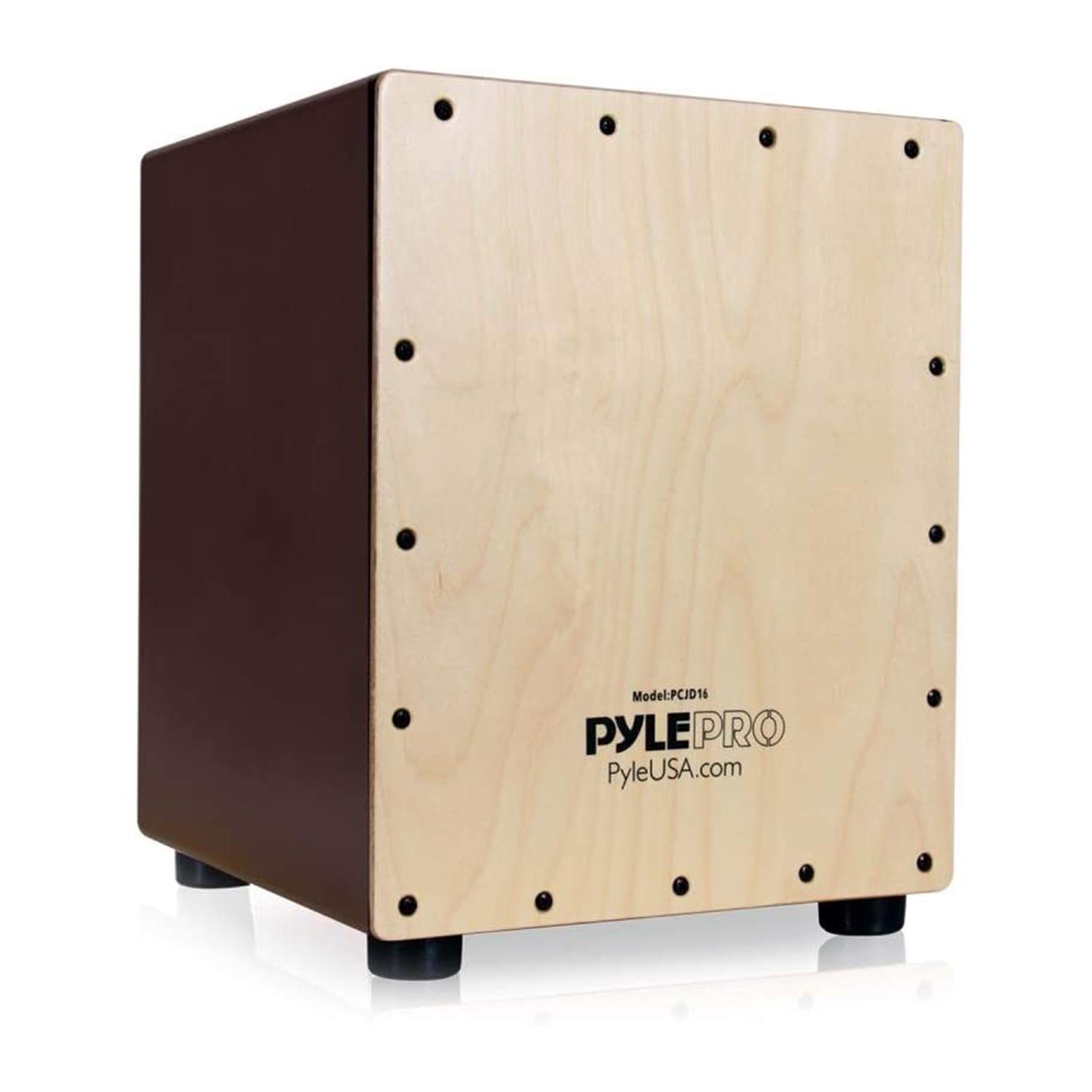 Amazon.com: Pyle Cajón Drum – Compact Percussion Box with Internal