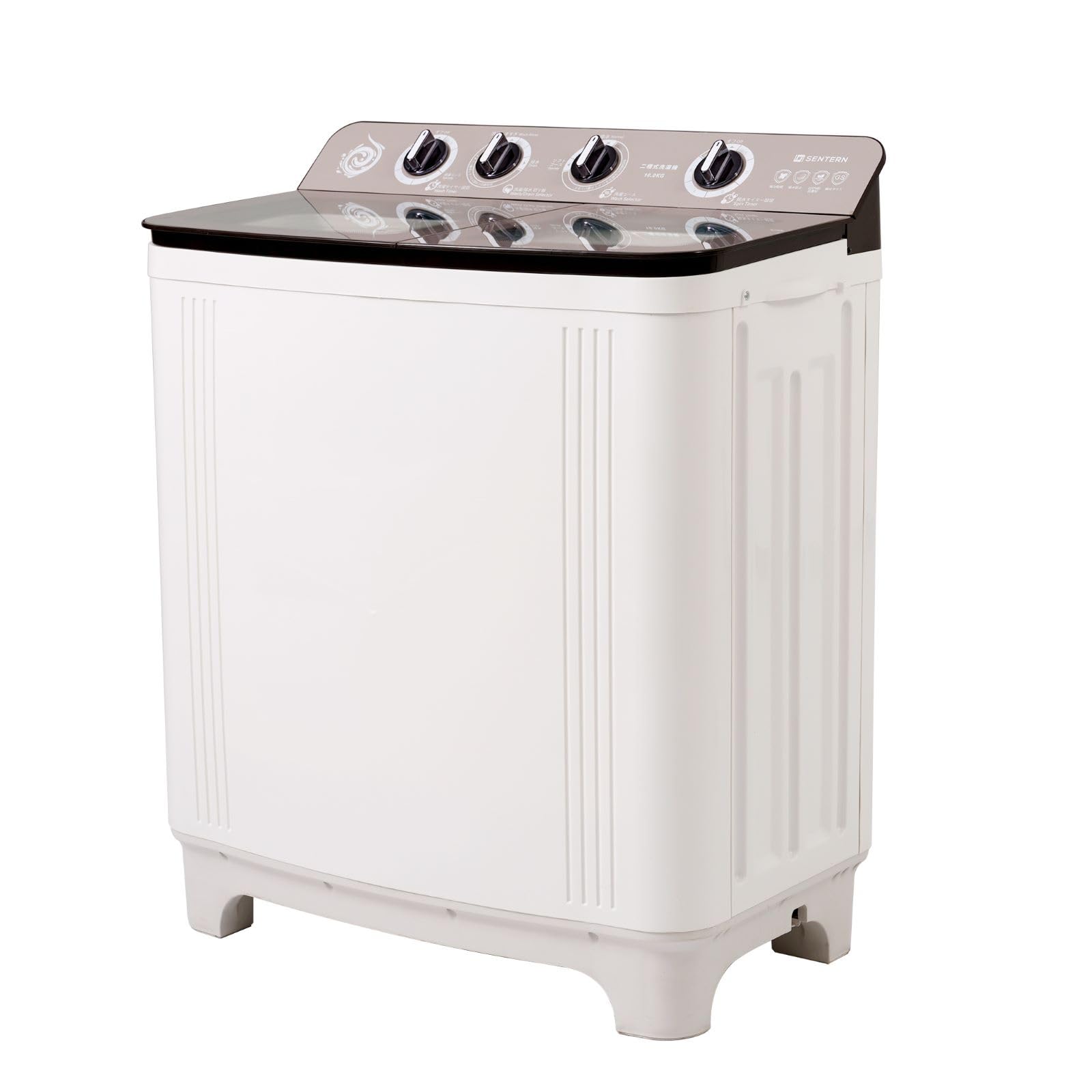 Amazon | 2槽式洗濯機 10kg 脱水槽8kg 縦型 上開き 完成品 節電 予約