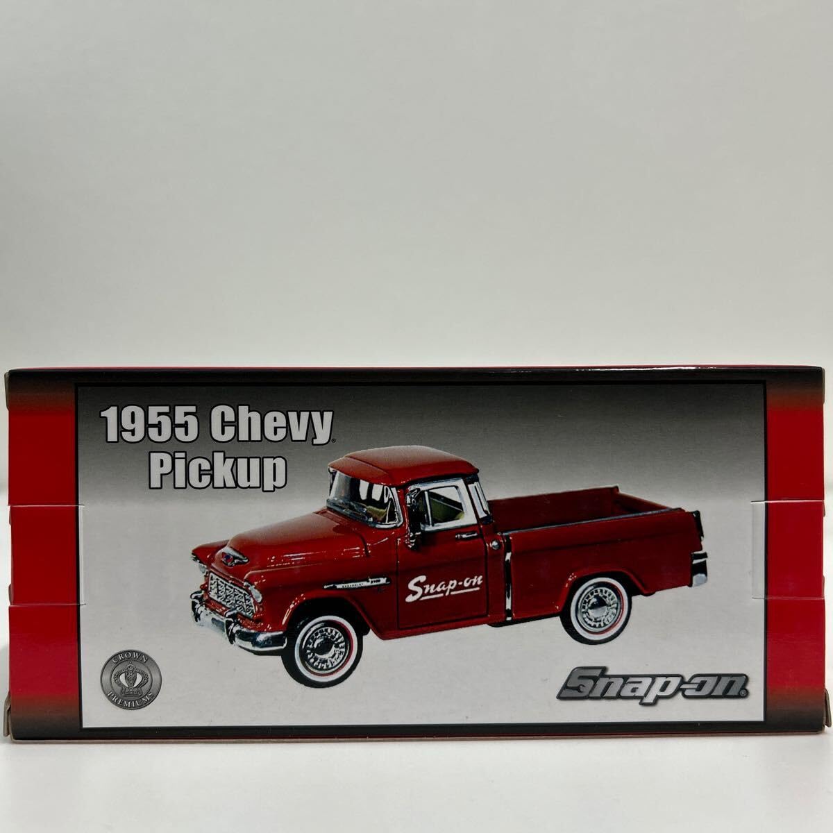 Amazon | CROWN PREMIUMS Snap-on 1/38 Chevy Pickup 1955 スナップ
