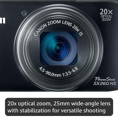 Amazon.com : Canon PowerShot SX260 HS 12.1 MP CMOS Digital Camera