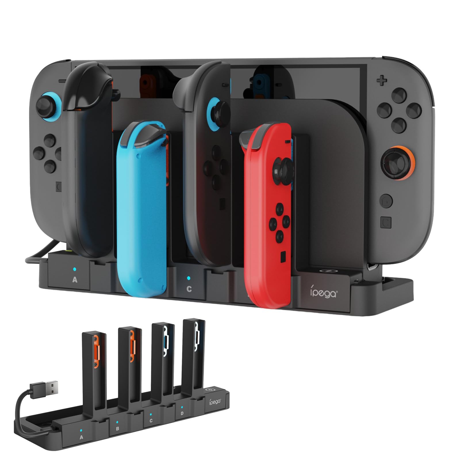 Amazon.co.jp: Switch 2 ジョイコン用 充電器【2025新登場8in1