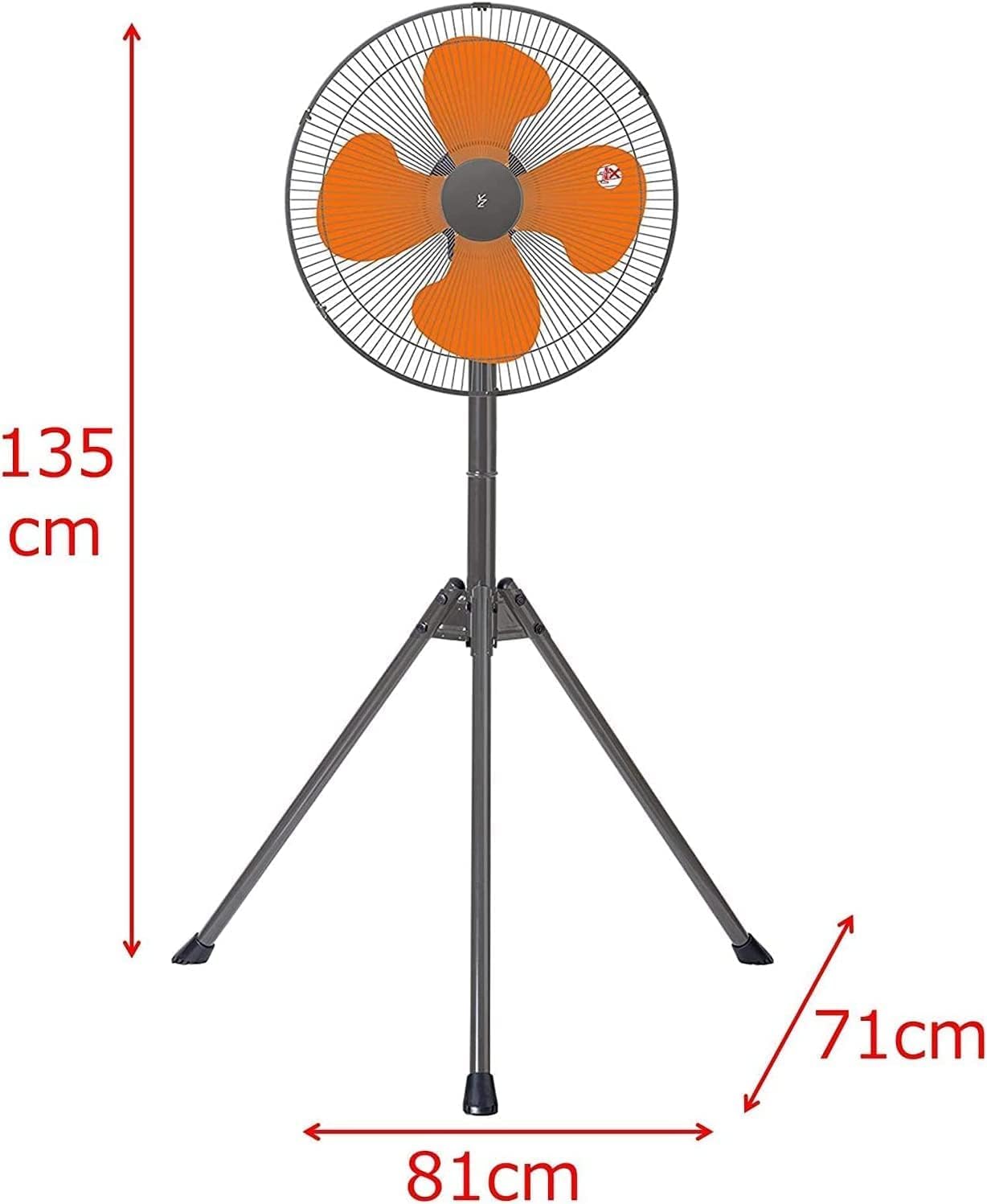 Amazon.co.jp: [山善] 扇風機 45cm 工場扇 スタンド式 ロータリー