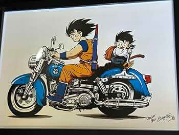 Amazon.co.jp: ドラゴンボール イラストポスター 鳥山明 サイン : 鳥山