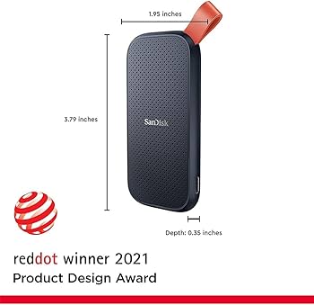 Amazon.com: SanDisk 1TB Portable SSD - Up to 520MB/s, USB-C, USB
