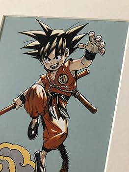 Amazon.co.jp: kj 額装品 桂正和 鳥山明 イラスト A4サイズ額入り