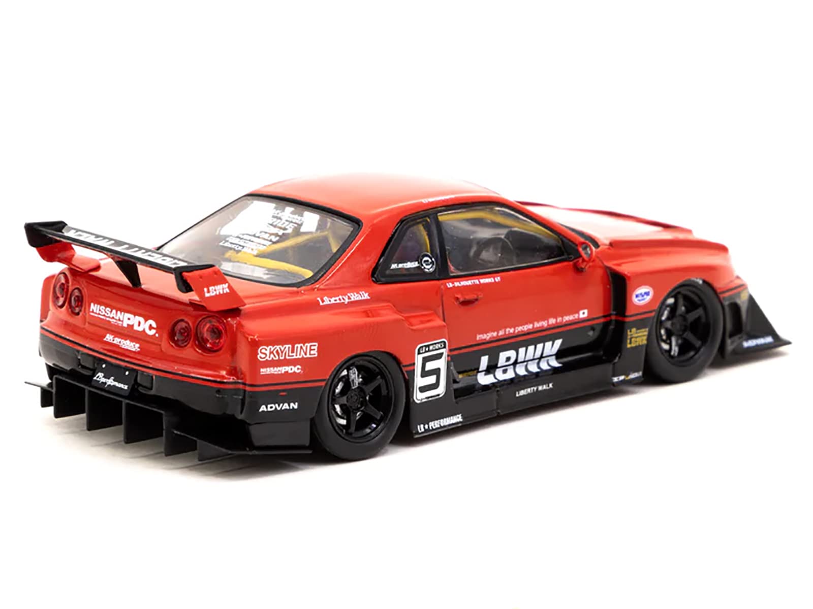 Amazon.co.jp: スカイライン LB-ER34 スーパーシルエット RHD(右