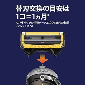 Amazon.co.jp: Gillette ジレット プロシールド 替刃8コ入 : ビューティー