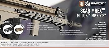 Amazon | 【PTS】SCAR MREX M-LOK MK2 2.2インチ レイルハンドガード