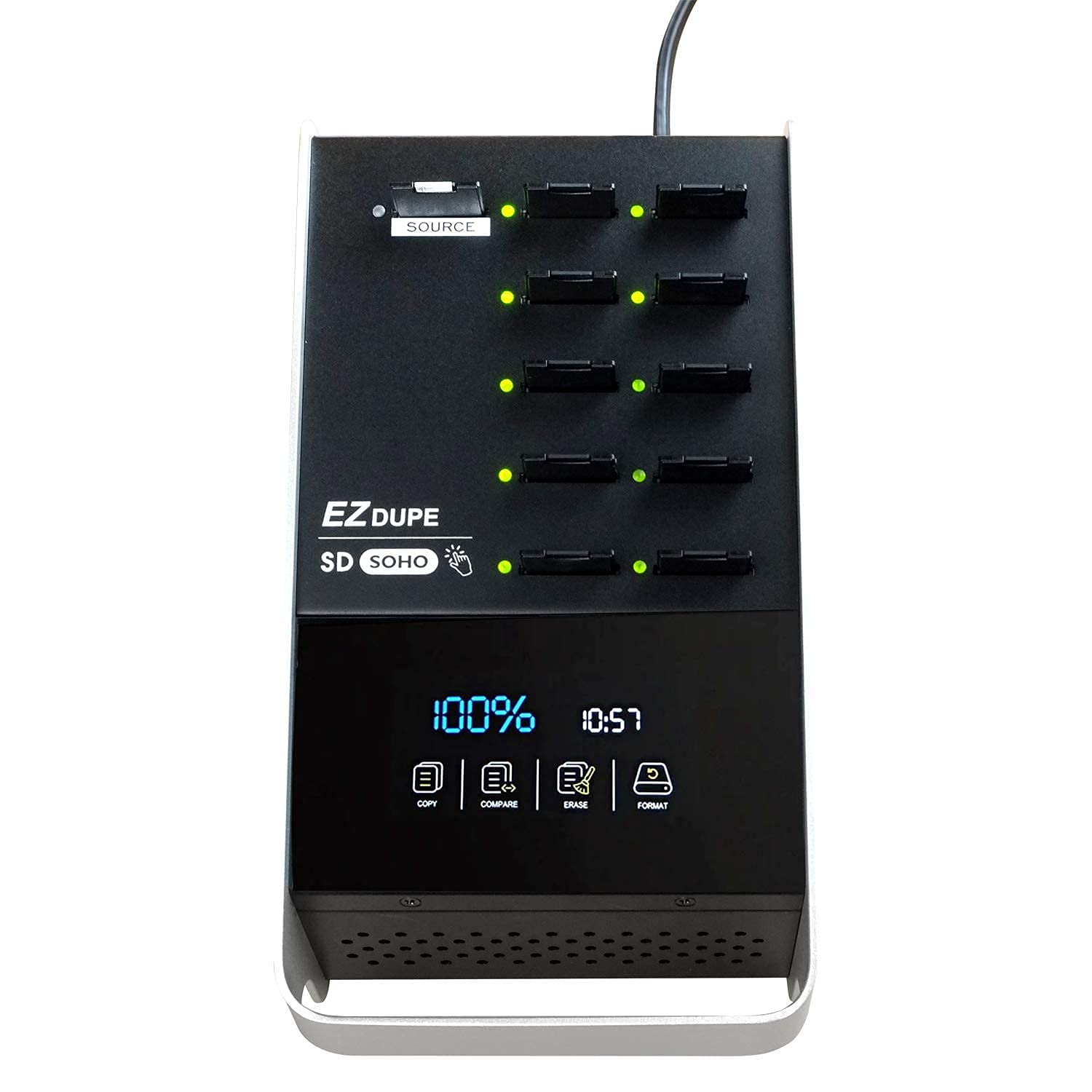 Amazon | EZ Dupe 1~10 SD デュプリケーター タッチスクリーン付き