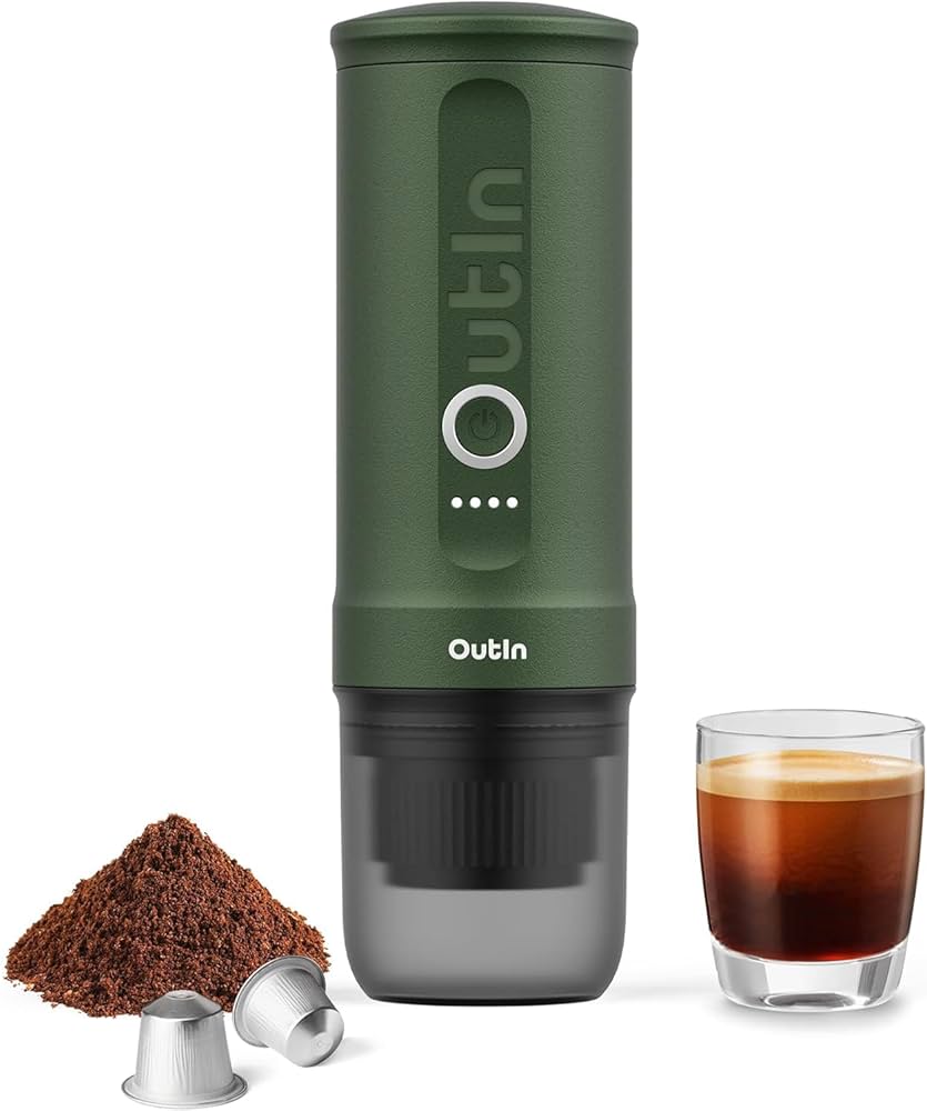 Amazon.co.jp: OutIn Nano ポータブル電動エスプレッソマシン