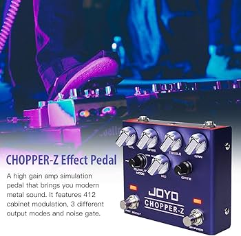 Amazon.com: JOYO Distortion Effect Pedal Modern Metal Tone High