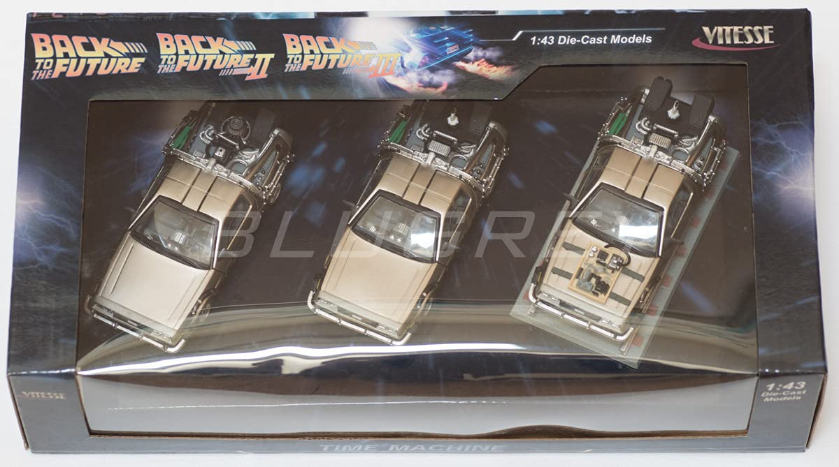 Amazon | VITESSE ビテス 1/43 デロリアン バックトゥザフューチャー 3