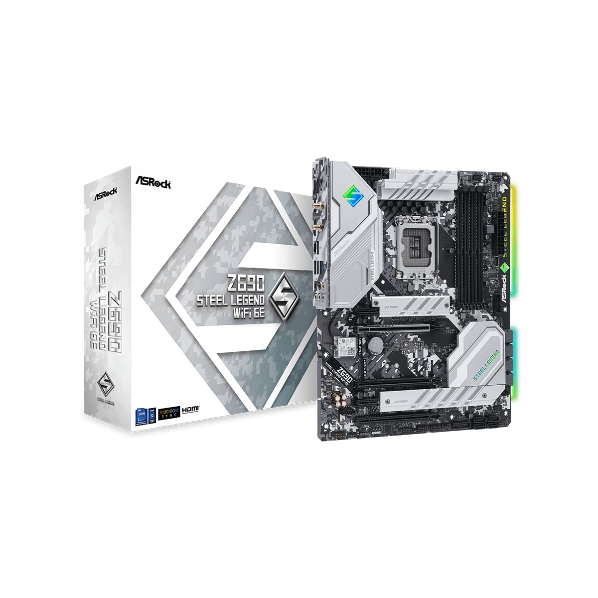 Amazon | 【セット買い】ASRock マザーボード Z690 Steel Legend WiFi