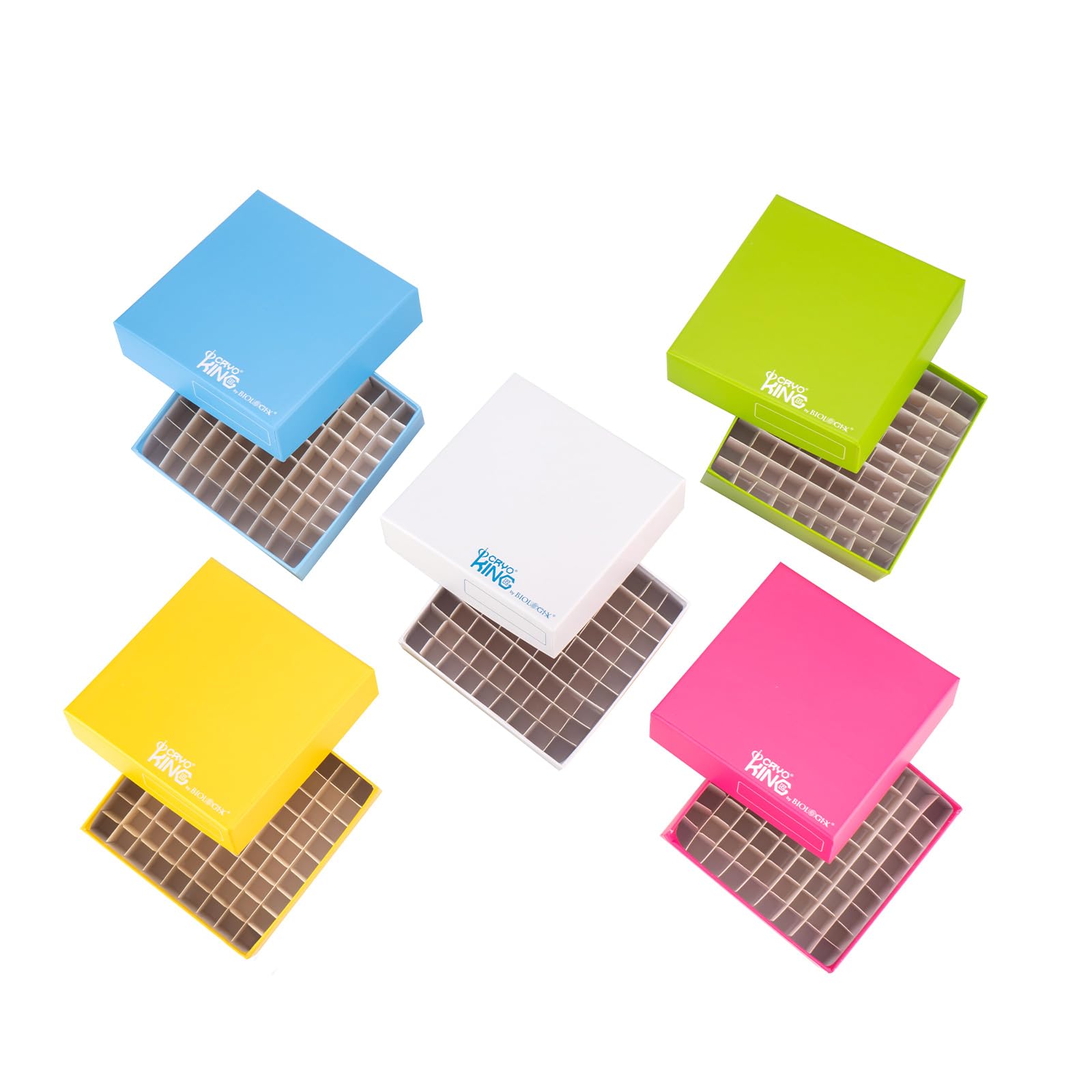 Amazon.com: CryoKing 81 Wells 2 Inch Height Lab Freezer Box with