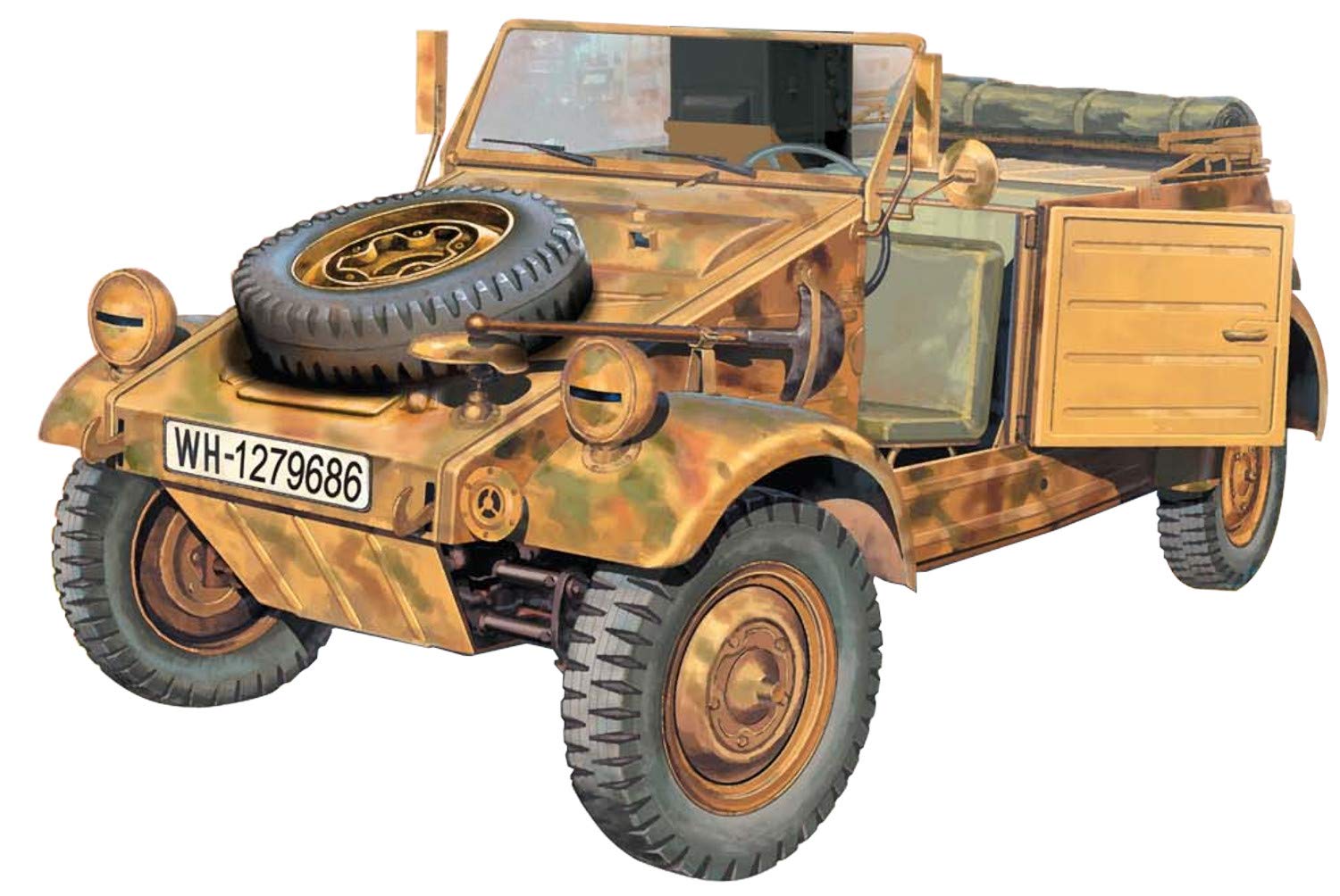 Amazon | ドラゴン 1/35 第二次世界大戦 ドイツ軍 キューベルワーゲン