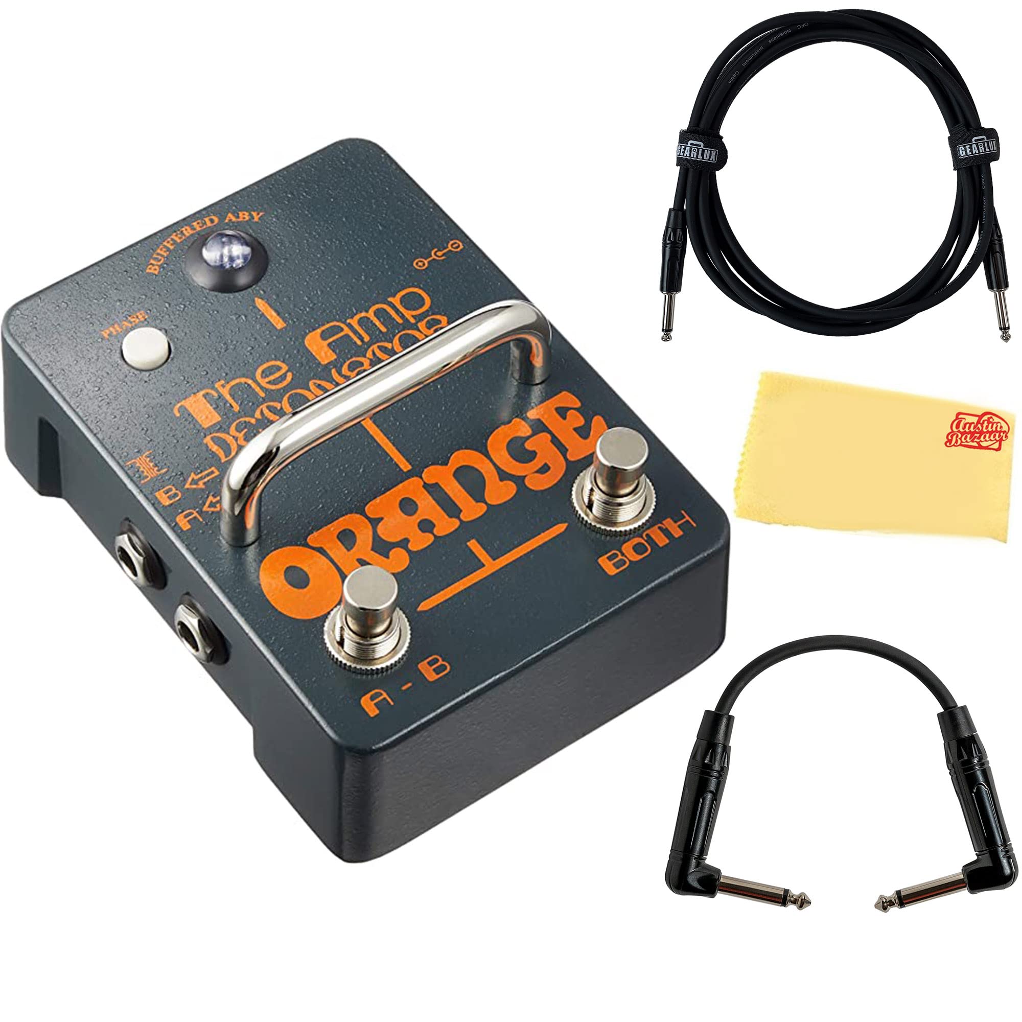 Amazon.com: Orange Amp-Detonator Boost EQ Guitar Effects Pedal
