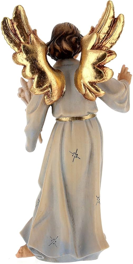 Amazon.co.jp: Holyart 大天使ガブリエル 木製像 ペイント、25cm (9.85