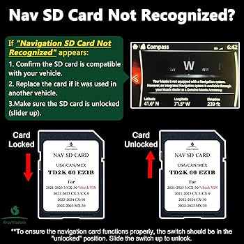 Amazon.com: TD2K66EZ1B Navigation SD Card | No Data Fee, Works