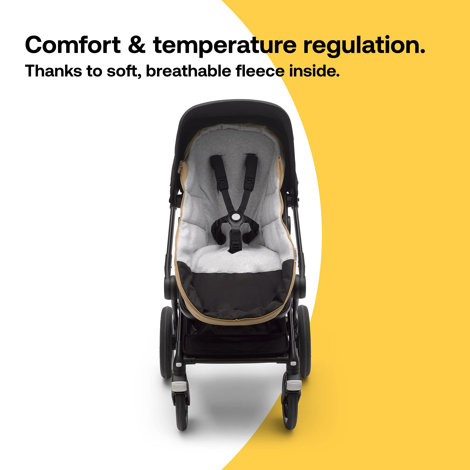 Amazon.co.jp: bugaboo バガブー フットマフ (キャラメルブラウン