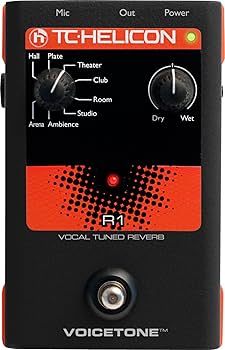 Amazon.co.jp: TC HELICON ボーカル用リバーブペダル VOICETONE R1