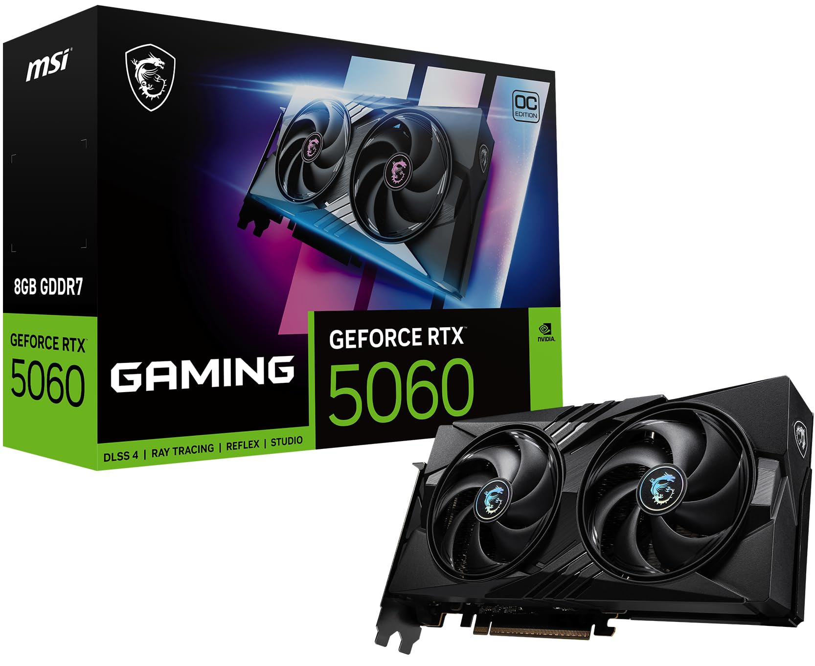 Amazon.com: msi Gaming RTX 5060 8G Gaming OC Graphics Card (8GB