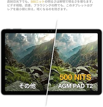 Amazon.co.jp: [タブレット11インチAGM PAD T2 Wi-Fiモデル] Android