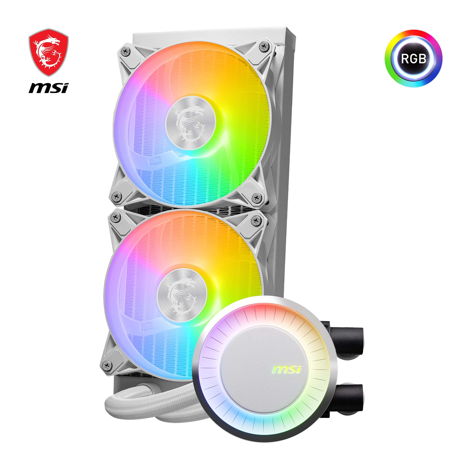 Amazon.com: MSI MAG CORELIQUID E240 White CPU Liquid Cooler