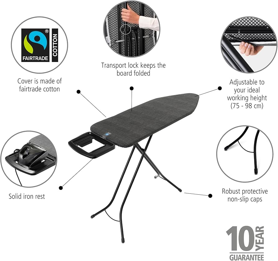 Amazon.com: Brabantia - Ironing Board C - Flexible Steam Iron Rest