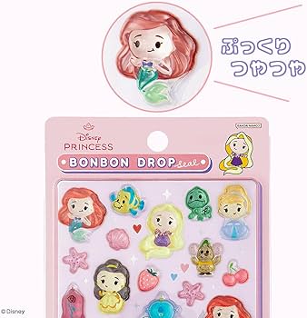 Amazon | サンスター文具 ディズニー シール ボンボンドロップシール