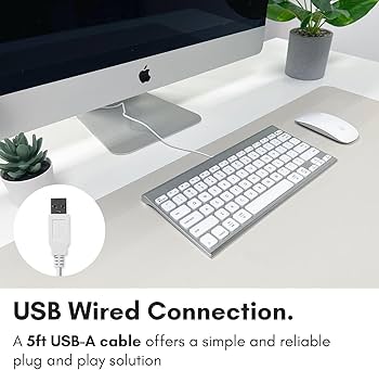 Amazon | Macally 有線キーボード Mac用 | Apple キーボード (78キー