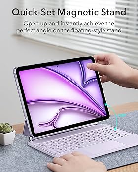 Amazon.com: ESR iPad Air 11 inch Case with Keyboard (M3/M2,2025