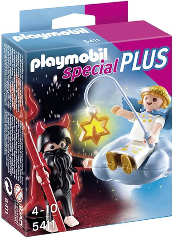 Amazon.co.jp: プレイモービル スペシャルプラス 天使と悪魔 : おもちゃ