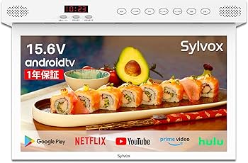 Amazon | SYLVOXキッチンテレビ アプリストア内蔵 15.6インチ 小型