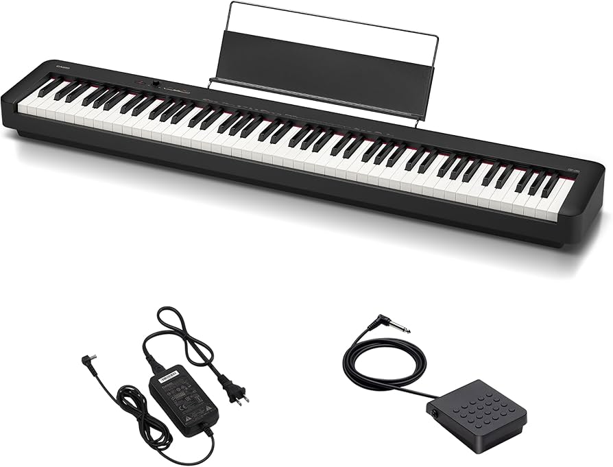 Amazon | 【Amazon限定】 カシオ (CASIO) 電子ピアノ CDP-S105BK