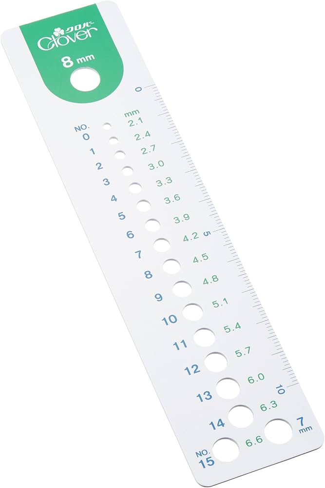 Amazon | Clover 棒針ゲージ 55-801 | 編み針・編み棒 通販