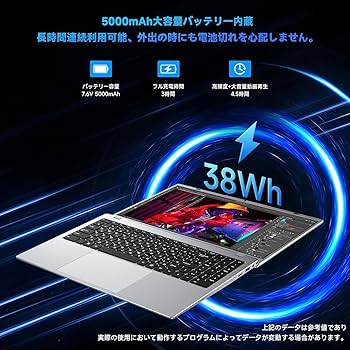 Amazon.co.jp: 2026年最新 ノートパソコン Office 2024搭載 第14世代