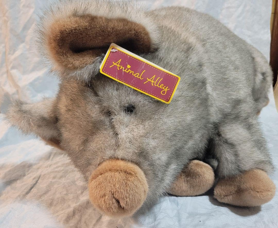 Amazon.co.jp: 超Animal Alley トイザらス ブタ BIG ぬいぐるみ : おもちゃ