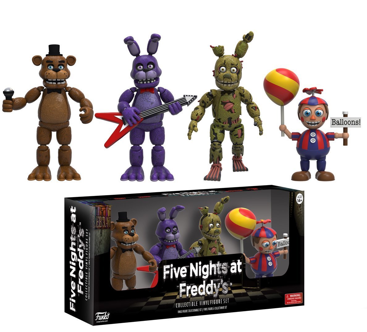 Amazon | Funko Five Nights at Freddy's 4 フィギュア 4体セット