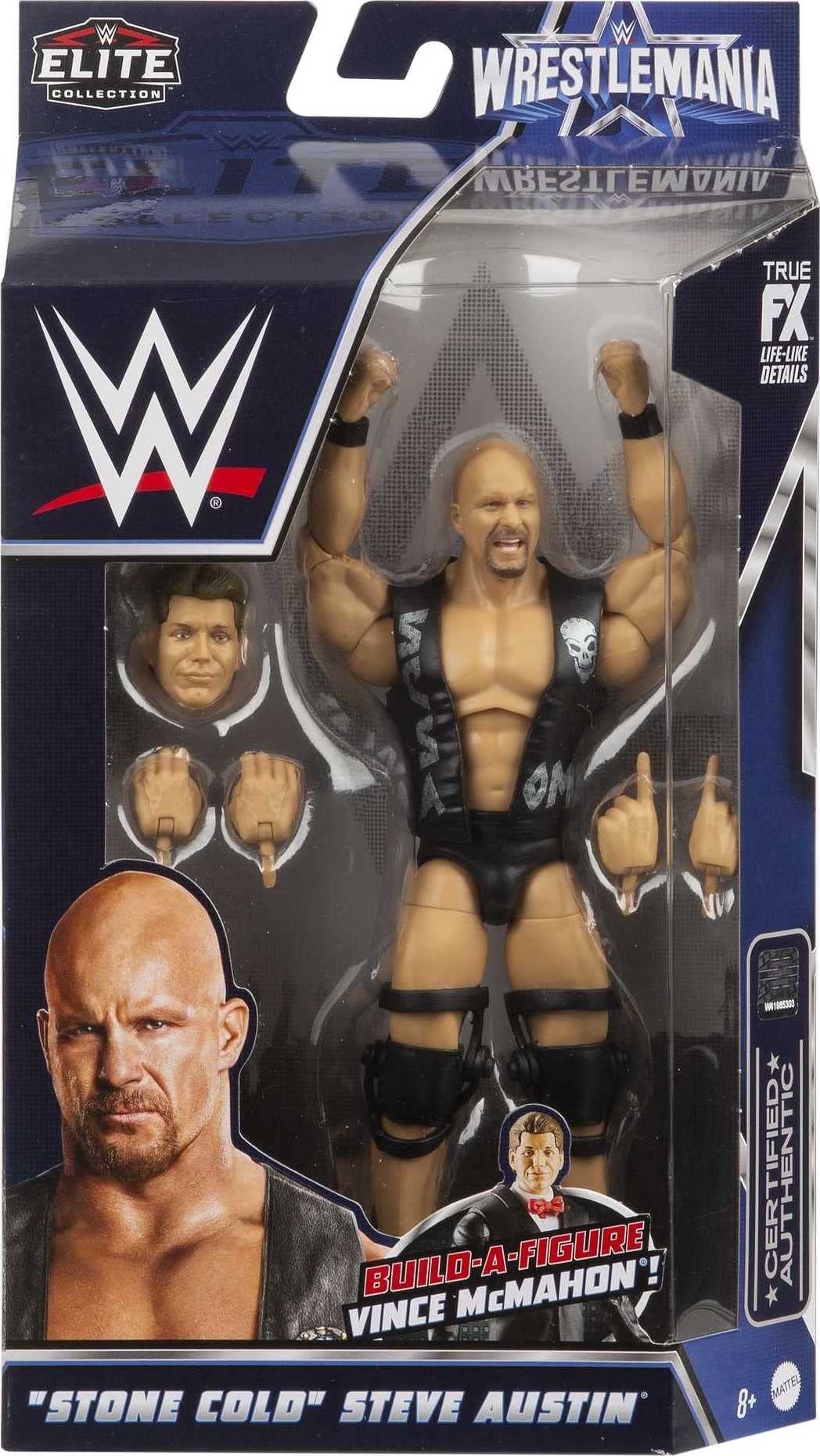Amazon.co.jp: Mattel WWE “Stone Cold” Steve Austin Wrestlemania