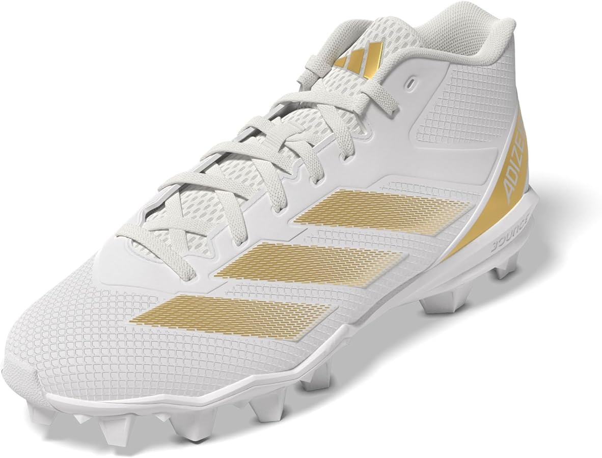 Amazon.com | Adidas Men's Adizero Impact Spark Molded, White/Gold