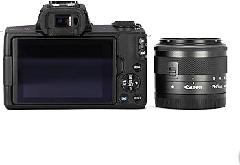Amazon | Canon ミラーレス一眼カメラ EOS Kiss M2 標準ズームレンズ