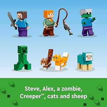 Amazon.com: LEGO Minecraft The Crafting Box 4.0 Building Toy
