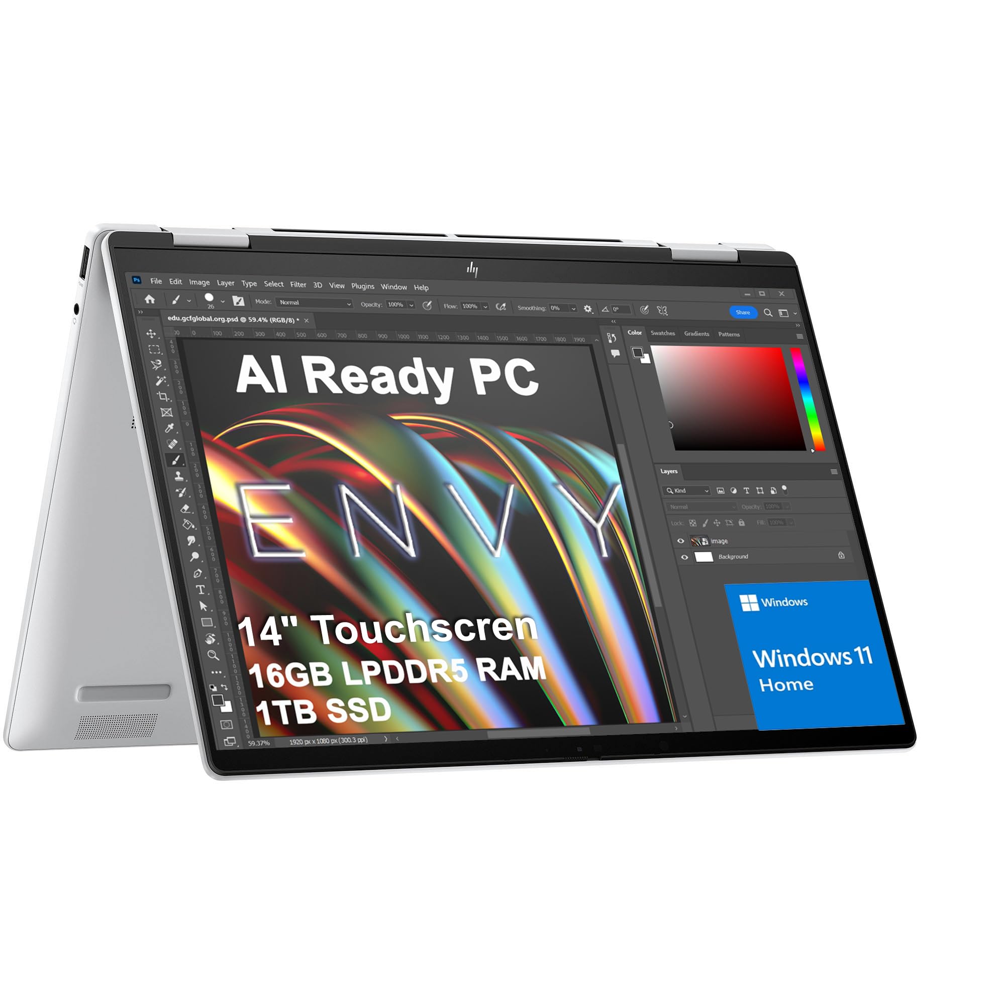 Amazon.com: HP Envy x360 2-in-1 Laptop (14