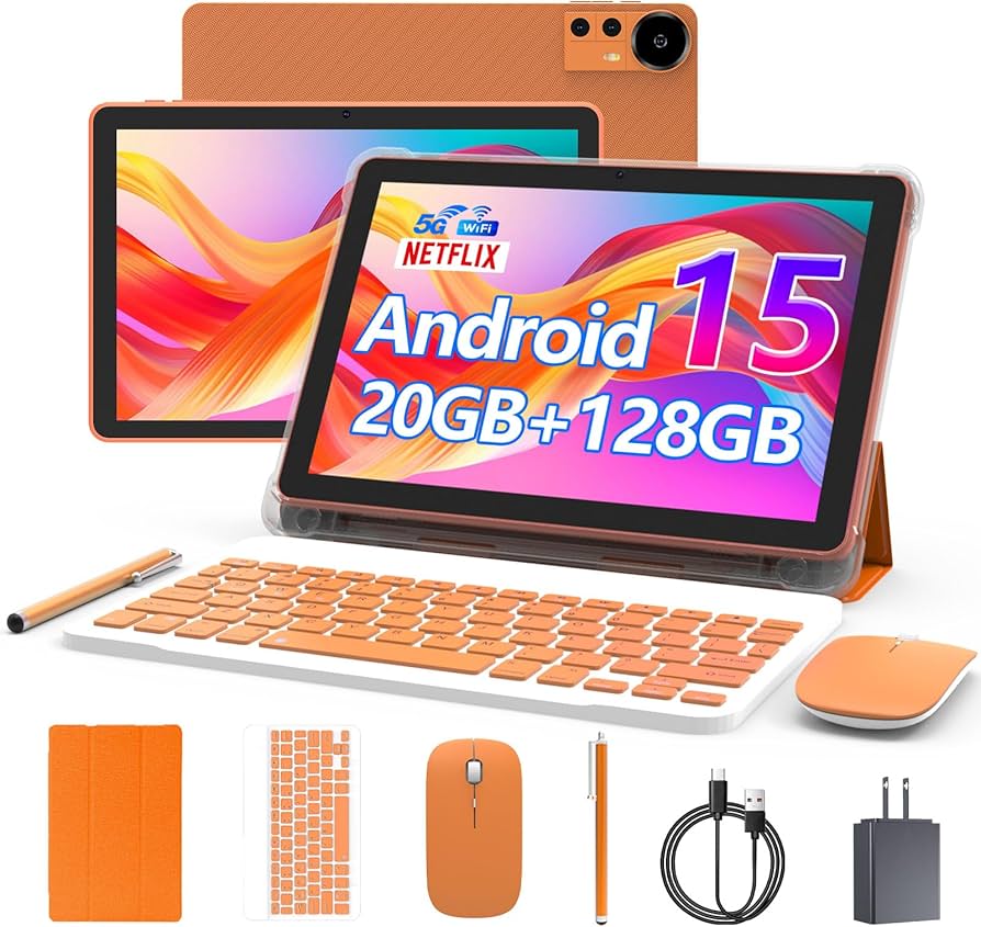 Amazon.com : CUPEISI Android 15 Tablet 10 Inch, 20GB RAM+128GB ROM