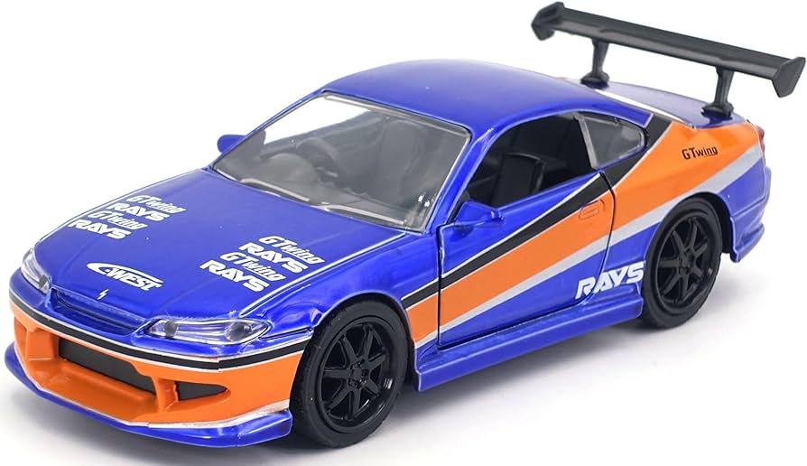 JADA 1:32 FF 2001 NISSAN SILVIA S15 (34446) : Amazon.sg: Toys